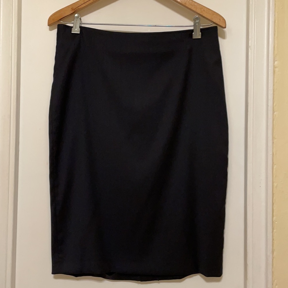 Navy MaxMara pencil skirt